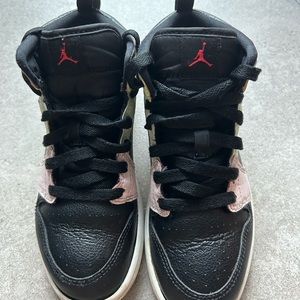 Nike Air JORDAN 1 Retro Mid SE PS Glow in the Dark  AV5173-076 Youth